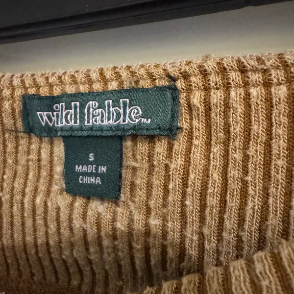 wild fable ribbed flare pants - Image 2