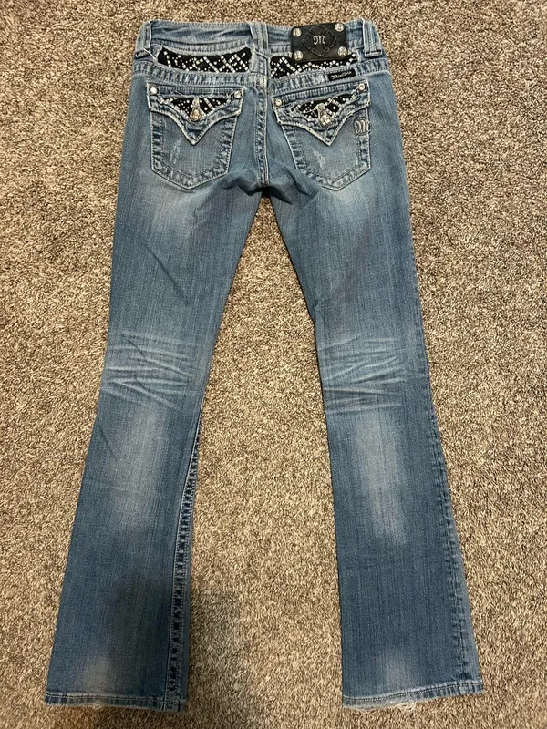 Low-Rise Miss Me Bootcut Jeans 26 - Image 2