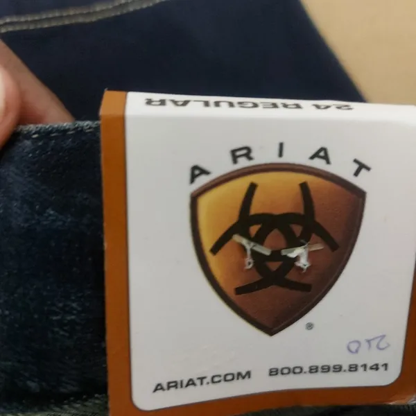 Ariat Denim Cropped Riding Breeches Indigo Jeans 24R NEW Activewear Sportswear - Image 10