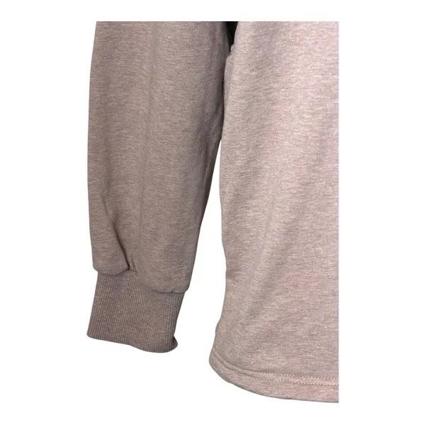 Varley Sweatshirt Women‎ XS Taupe Heathered Turtleneck Atlas Pullover Athleisure - Image 6