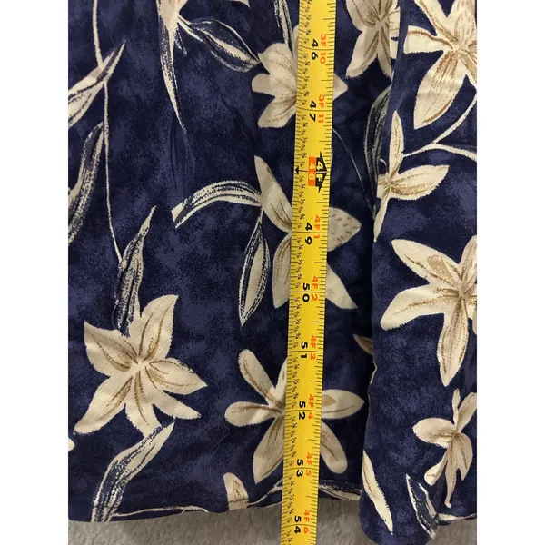 Alyn Paige Midi Tank dress small blue floral‎ - Image 4