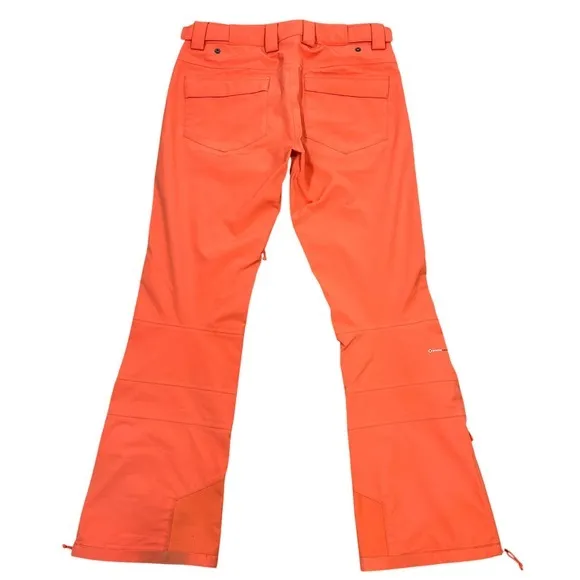 Flylow Sassyfrass Ski Snowboarding Pants Small Coral Orange Gorpcore Winter READ - Image 2