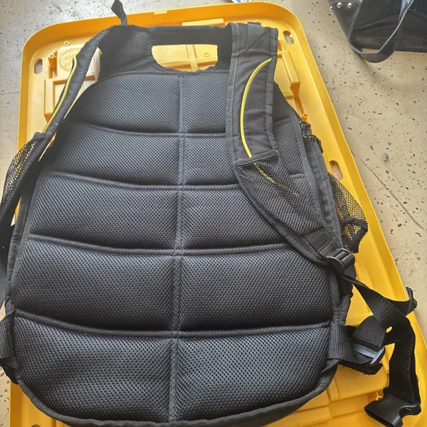 Mobiledge BRING IT ON Black w Yellow Trim Laptop Backpack Bag - Image 6
