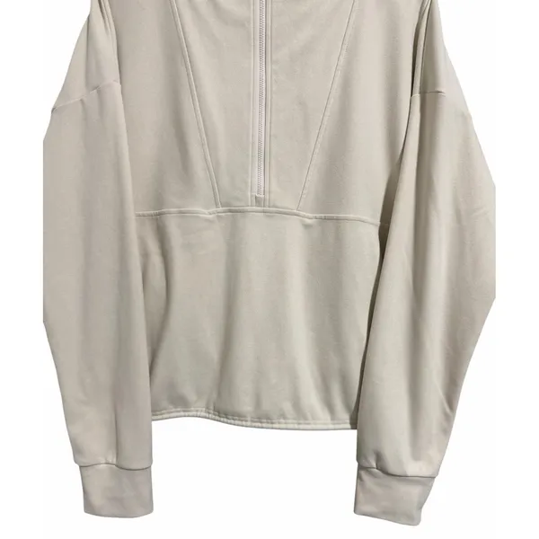 Varley Timberley‎ Half Zip Midlayer Sweatshirt Cement Marl Women's Size Medium - Image 5
