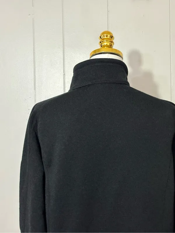 Patagonia Better Sweater Jacket Women’s XXL Black Full Zip Fleece Logo - Image 8