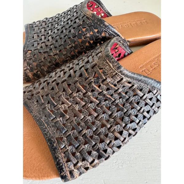 Bed Stu Minerva woven slide sandals size‎ 6.5 - Image 4