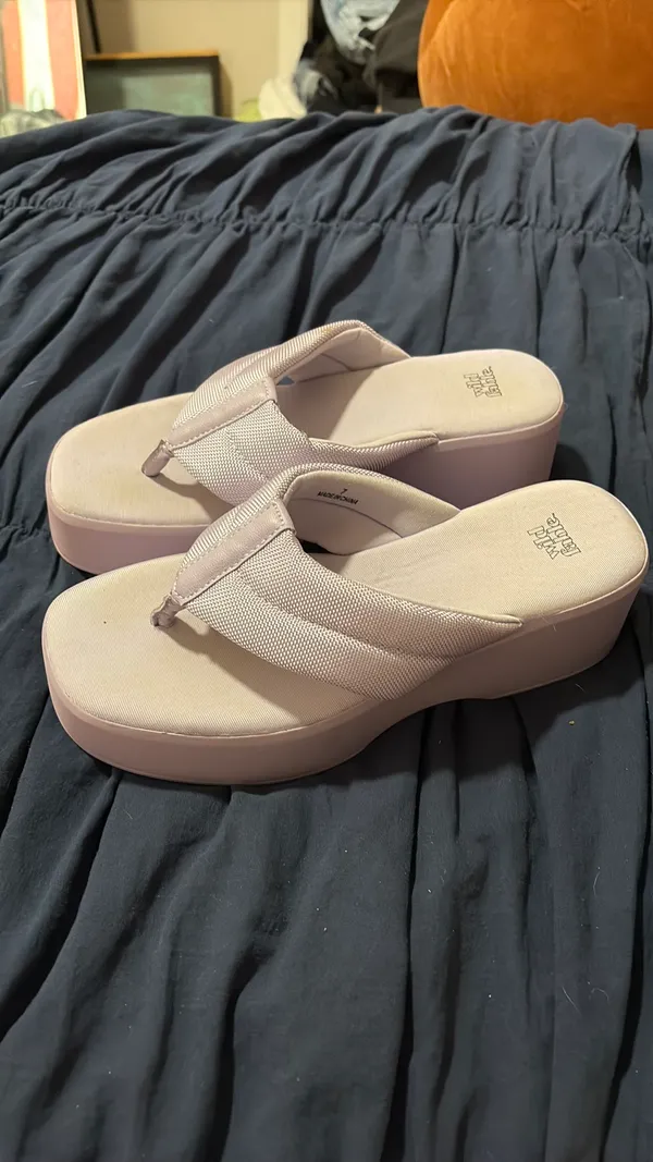 Wild Fable Wedge Platform Flip-Flops Lavender  - Image 3