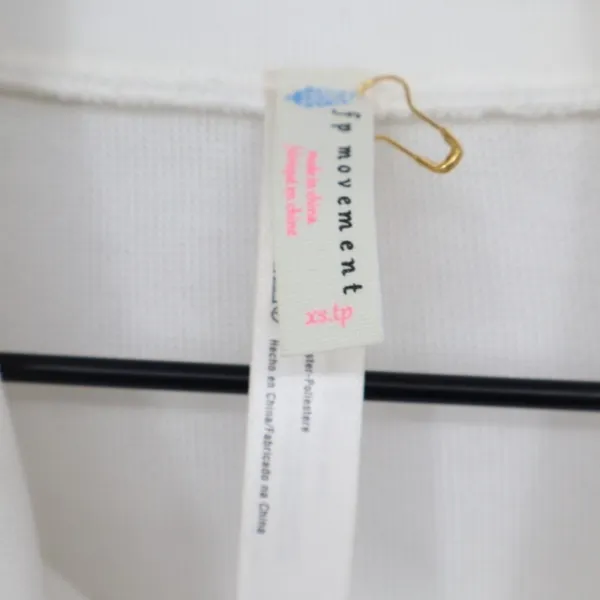 Free People Movement Jacket Womens XS White Knitted Full Zip Long Sleeve Outdoor - Image 4