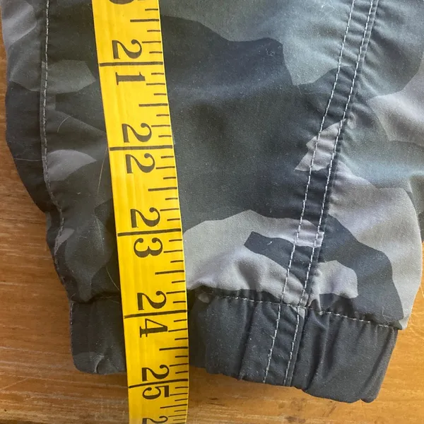 American Eagle Camo Jogger Windbreaker Pants Women’s Size S - Image 9