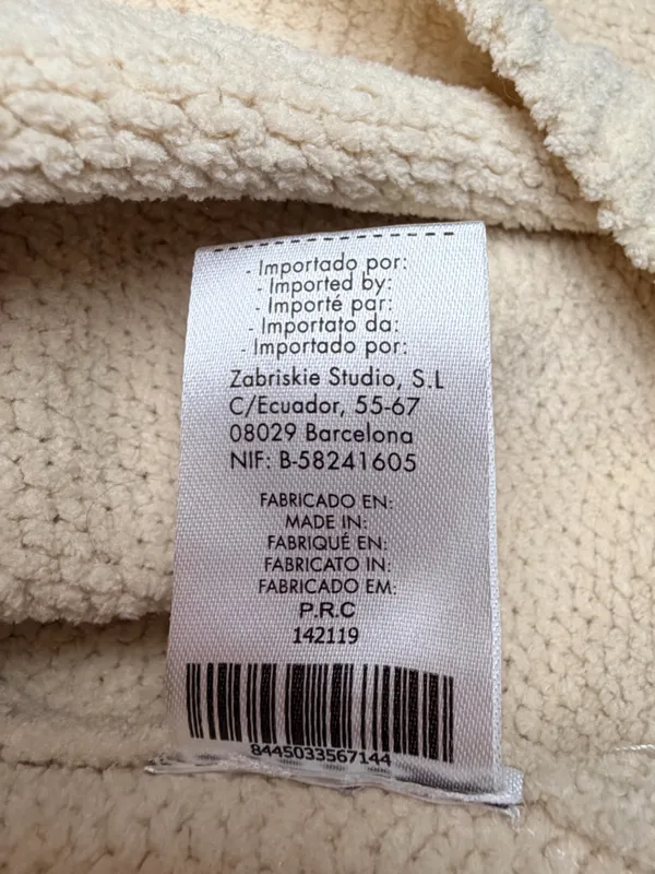 Natura Cream Chenille Knit Sweater Womens S Oversized Crewneck Pullover - Image 6