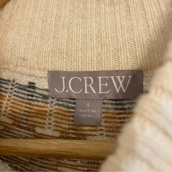 J. Crew Fair Isle Mockneck sweater - Image 5