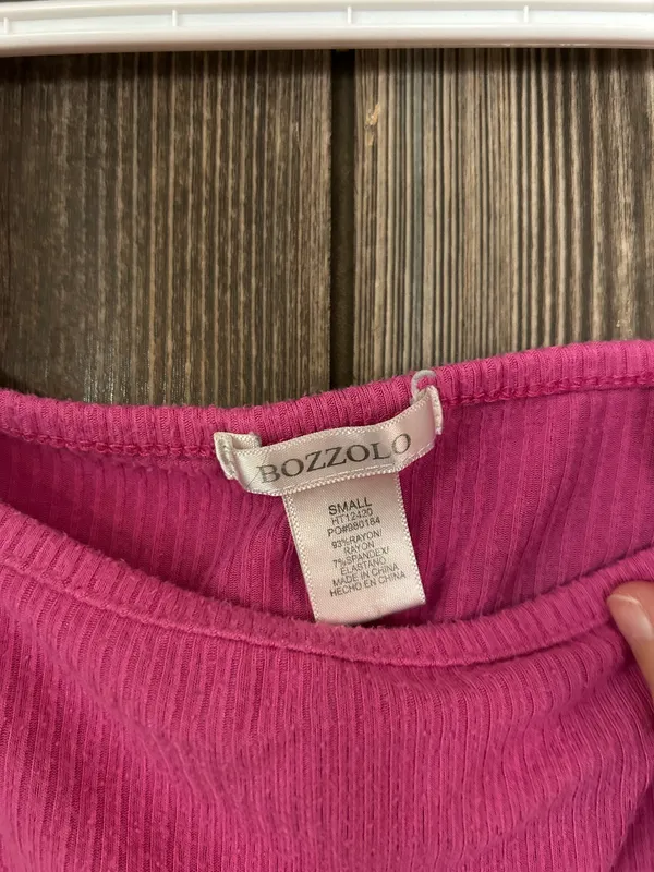 Bozzolo Crop Top Pink - Image 3