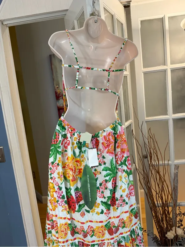 ✨NWT Farm Rio Fruit Print Dress Small✨ - Image 4