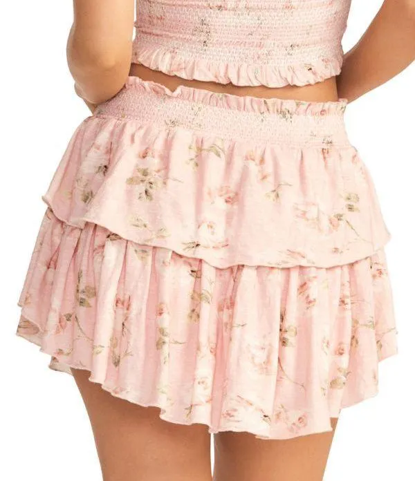 Love Shack Fancy Ruffle Mini Skirt - Image 3