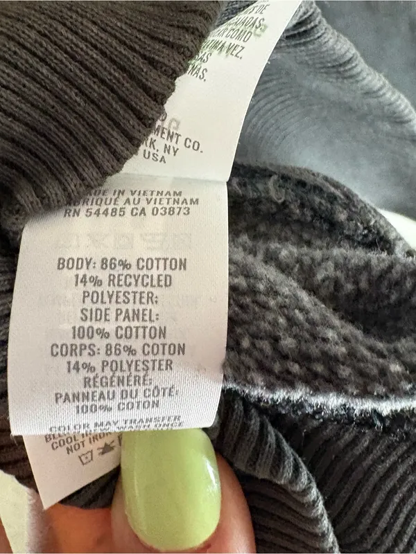 Aerie femme cotton crewneck oversized plus size 2X XXL new cozy comfy loungewear - Image 5