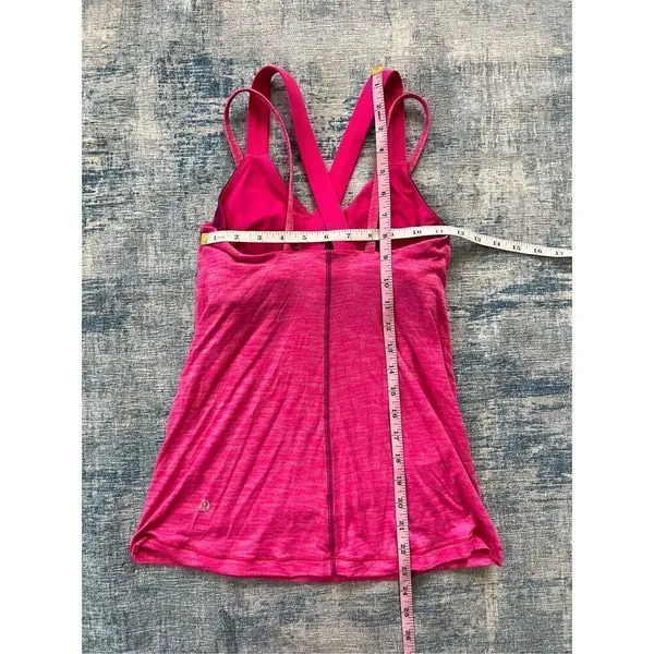 Lululemon Run For Gold Heathered Jeweled Magenta / Regal Plum Size 4 - Image 5