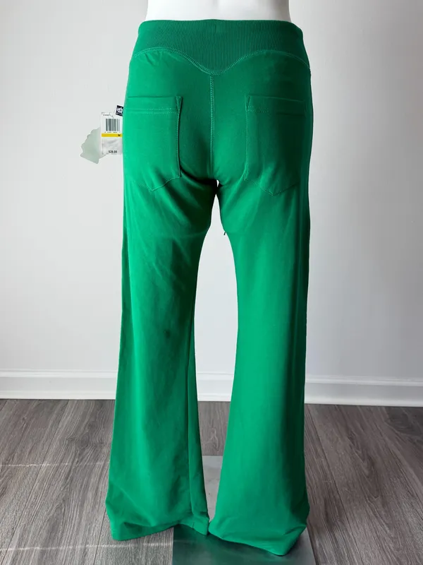 Vintage L.A. Kitty Green Flare Pants Size M - Image 9