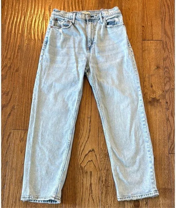 Abercrombie & Fitch the ankle straight ultra high rise jeans 29/8 - Image 11