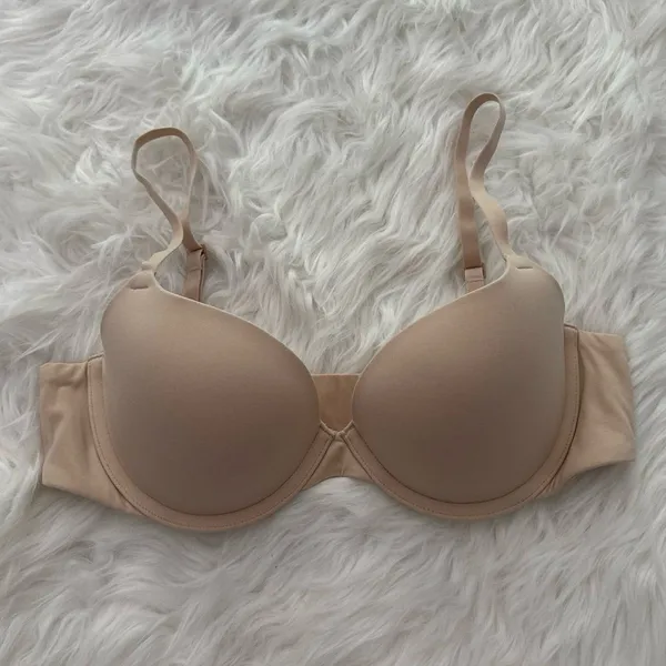 Skims Fits Everybody Pushup Demi Bra Sand Size 34B - Image 2