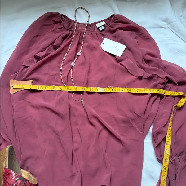 Elegant Women's Blouse in Rose by [Brand] Pink Size XL - Image 9