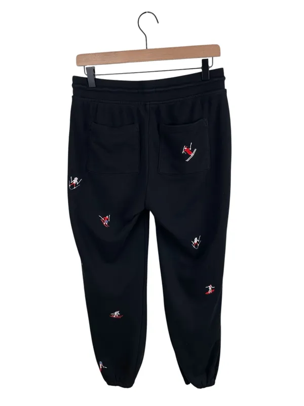 Lou & Grey Women's Ski Cozy Cotton Terry Sweatpants Size Small Loungewear Winter - Image 2