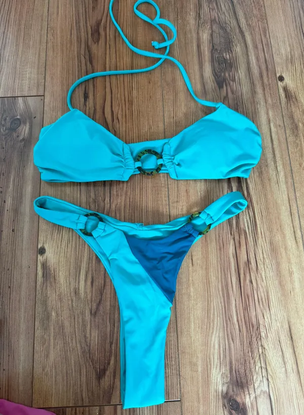 Blue And Aqua bikini Set - Image 2