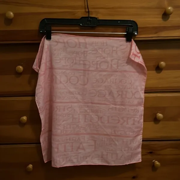 Pink Breast Cancer Awareness Bandana - Image 2