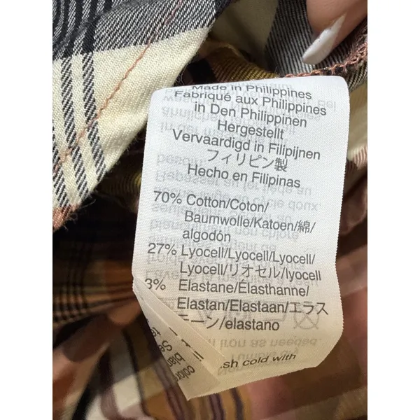 NWT Madewell‎ Classic Ex-Boyfriend Shirt in Seconda Plaid Size XL - Image 9