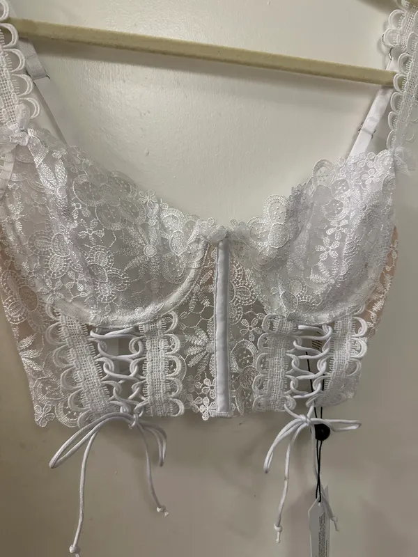 For Love & Lemons Flower Dance Bustier - Image 5