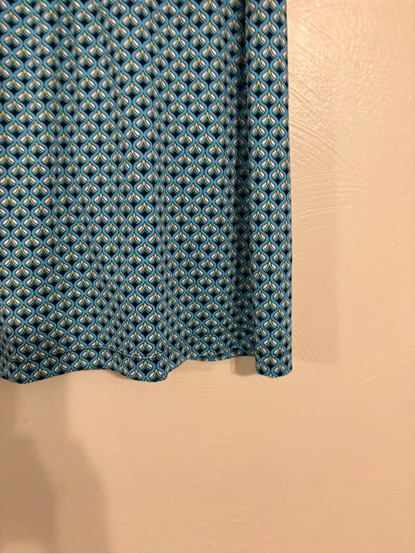 Tail White Label Skort M Blue Geometric Print Golf Tennis - Image 7