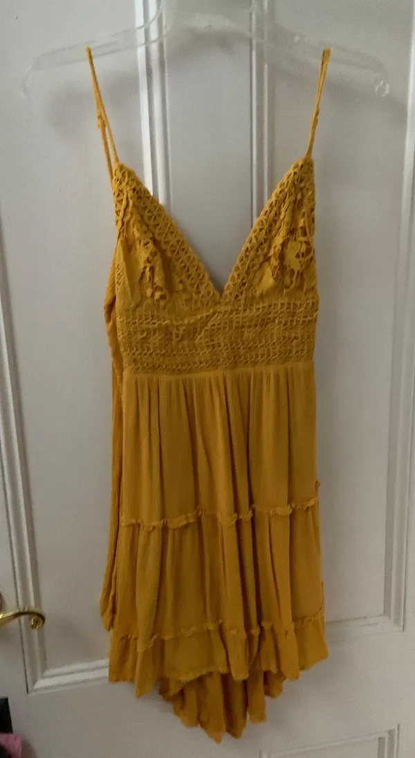 Hazel Boutique Yellow Dress - Image 2
