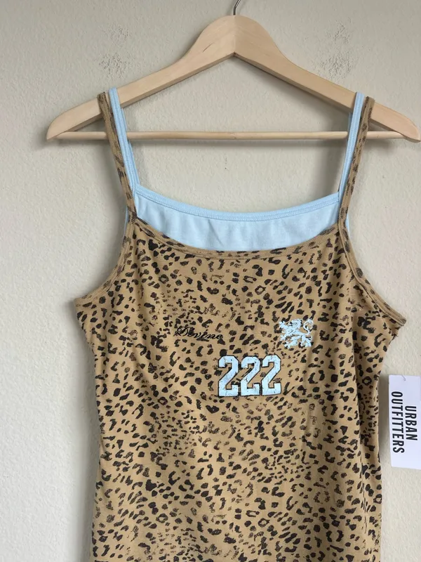 NWT Urban Outfitters BDG Nico 222 Graphic Double Layer Cami - Image 2