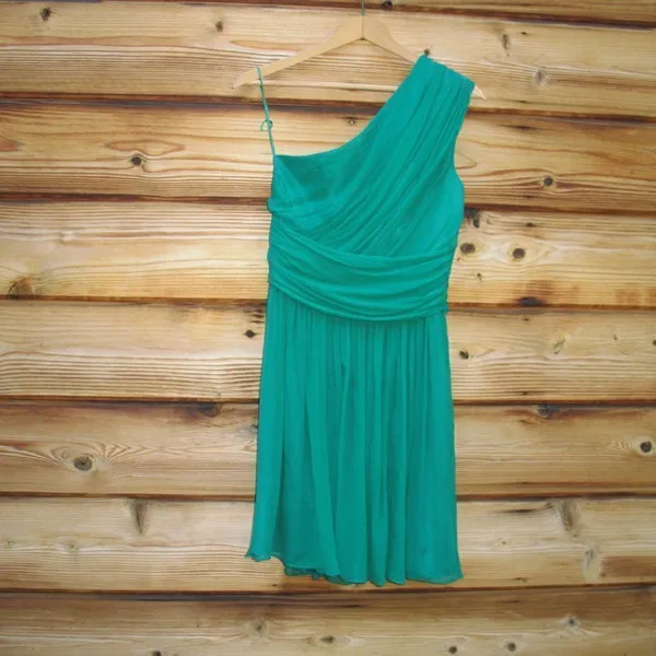 Jay Godfrey Green Mini Dress Green Size 2 - Image 4