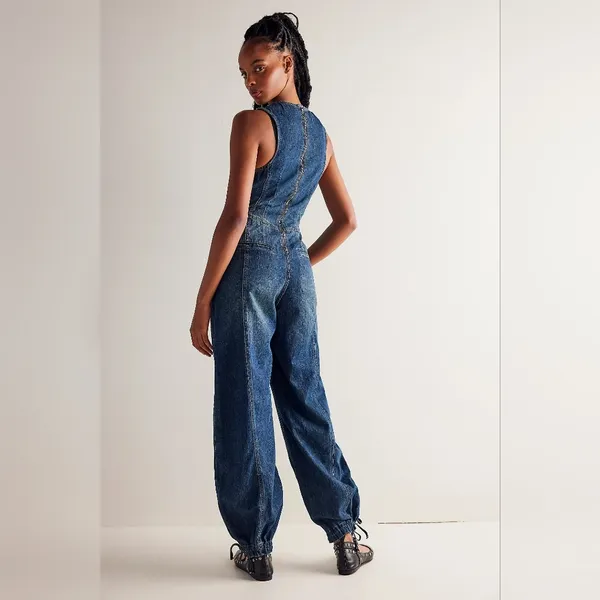 NWT We The Free Match Point Jumpsuit Size S - Image 6