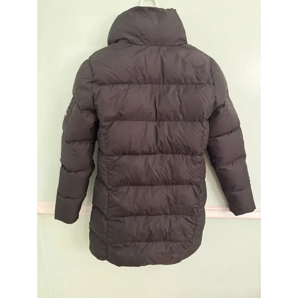 Penfield Jacket‎ Brown Down Coat M Long Zip Warm Size M - Image 2