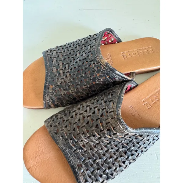 Bed Stu Minerva woven slide sandals size‎ 6.5 - Image 5