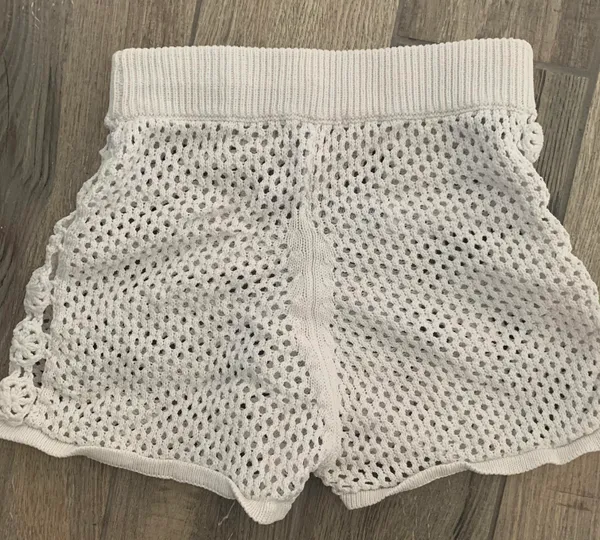 High Waisted Knit Shorts - Image 7