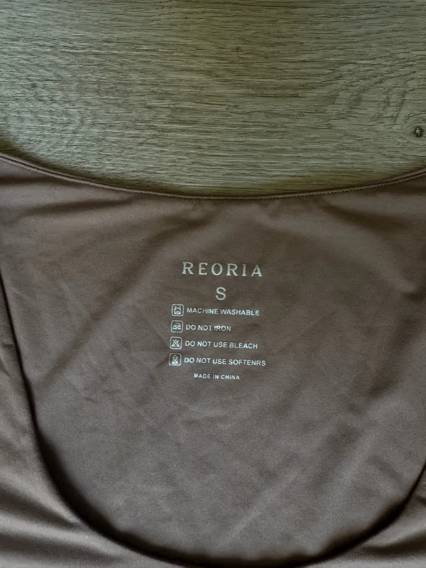ReoRia Long Sleeve Scoop Neck Top - Image 2