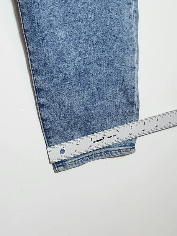 Abercrombie & Fitch Crisscross High Rise Skinny Ankle Jeans Size 24 Long/37 - Image 7