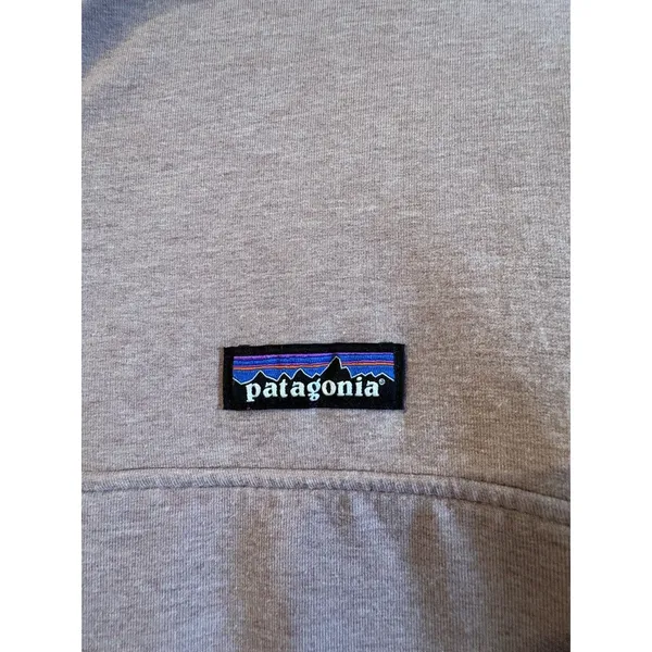 Patagonia Organic Cotton Quilt Snap-T Pullover L Quiet Violet 1/4 Zip - Image 4