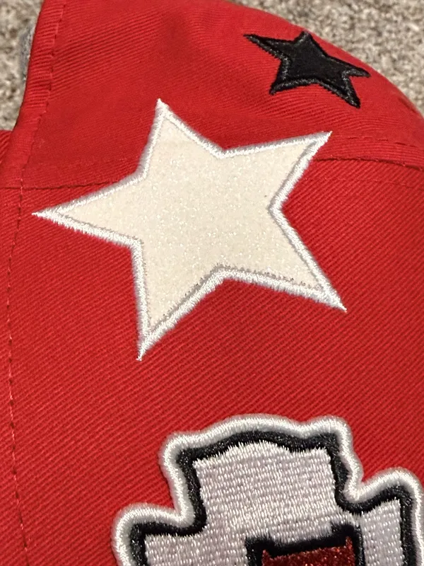 New Era Kansas City Chiefs Glitter Stardom A-Frame 9Forty Adjustable Hat - Image 5