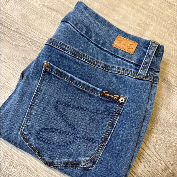 •Seven7• Tummyless High Rise Skinny Jeans - Image 5