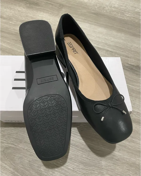 Esprit black ballet flats - Image 2