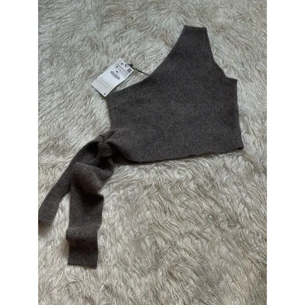 ZARA Taupe‎ Women’s top - Image 2
