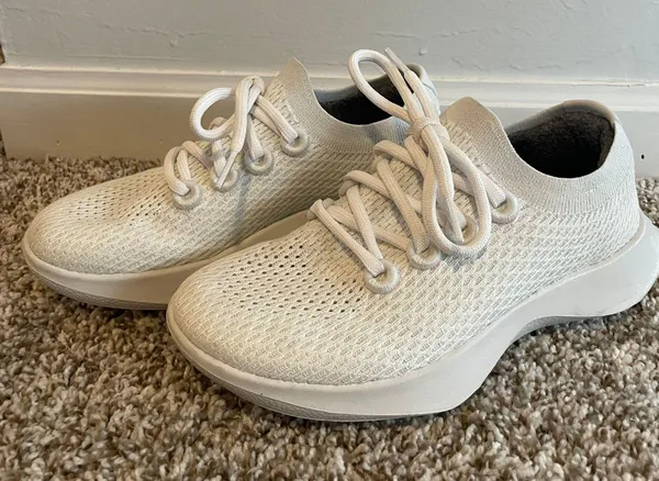 Allbirds Tree Dasher White Running Shoes - Image 3