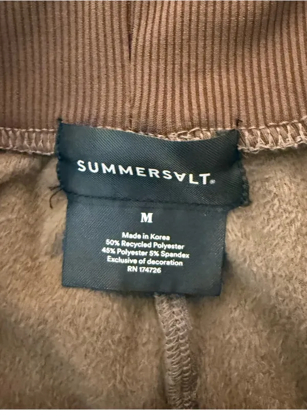 Summersalt Plush Velour Jogger - Image 4
