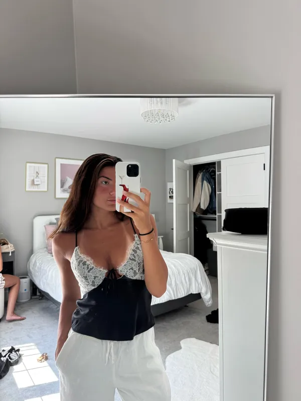 Abercrombie Top Lace White - Image 4