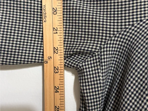 ZARA Houndstooth Blazer Size Medium Blogger Fav Women’s Double Breasted - Image 7