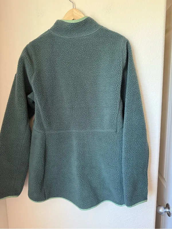 Helly Hansen Green Imperial Pile Jacket Darkest Spruce Full Zip Size XL - Image 3