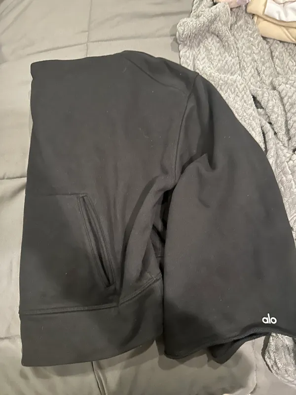 ALO black hoodie - Image 2